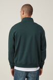 Graphic 1/4 Zip Fleece, PINE NEEDLE GREEN / PREMIUM CREST - alternate image 3