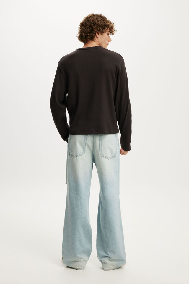 Relaxed Wide Jean, SEATTLE BLUE