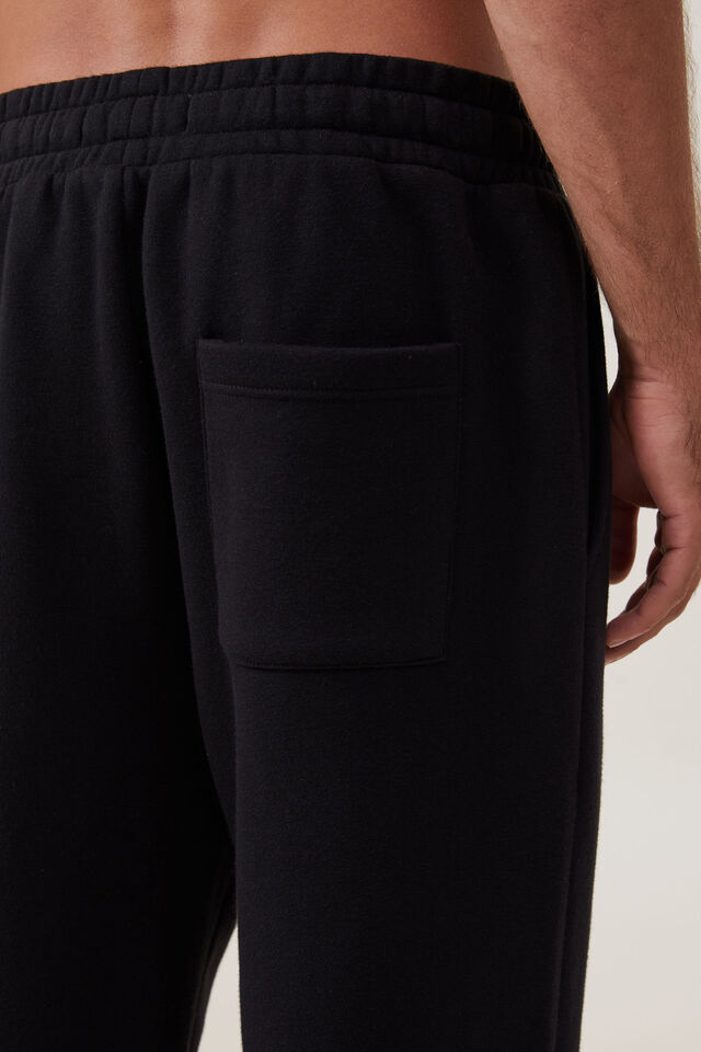 Relaxed Track Pant, BLACK