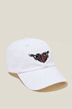 Boné - Special Edition Dad Hat, LCN BRA WHITE/KISS- HEART - vista alternativa 1