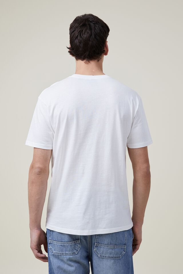 Corona Premium Loose Fit T-Shirt, LCN COR VINTAGE WHITE/CORONA - LA VIDA NAS FI
