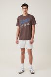 Loose Fit Sport T-Shirt, WASHED CHOCOLATE/CHICAGO SCRIPT - alternate image 2