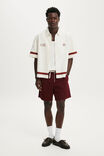 Ventura Short Sleeve Shirt, RED BORDER EMB - example image 2