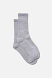 Essential Sock, GREY MARLE - alternate image 1
