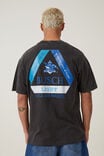 Busch Light Loose Fit T-Shirt, LCN BUD WASHED BLACK/BUSCH LIGHT - LOGO - alternate image 3