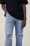 Relaxed Tapered Jean, SURF BLUE RIPPED - alternate image 3