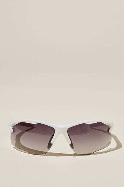 The Accelerate Sunglasses, WHITE /GREY /SMOKE