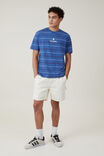 Loose Fit Stripe T-Shirt, ROYAL BLUE EASY STRIPE / EQUIPE - alternate image 2