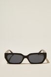 Óculos de Sol - The Razor Sunglasses, BLACK / SMOKE - vista alternativa 1