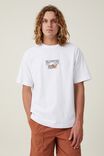 Box Fit Graphic T-Shirt, WHITE/YELLOWSTONE PARK - alternate image 1