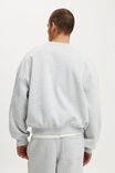 Relaxed Crew Sweater, GREY MARLE - example image 3