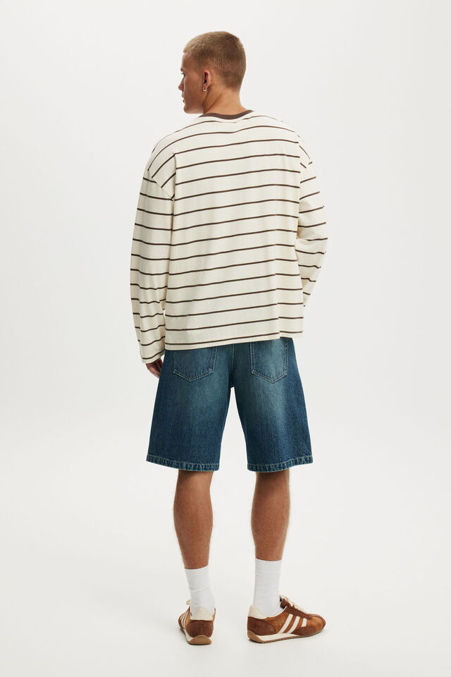 Baggy Denim Short, AFFECTION BLUE