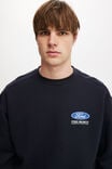 Box Fit Ford Crew Sweater, LCN FOR INK NAVY / FORD BRONCO - alternate image 4