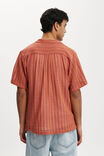 Palma Short Sleeve Shirt, PEACH RESORT STRIPE - alternate image 3