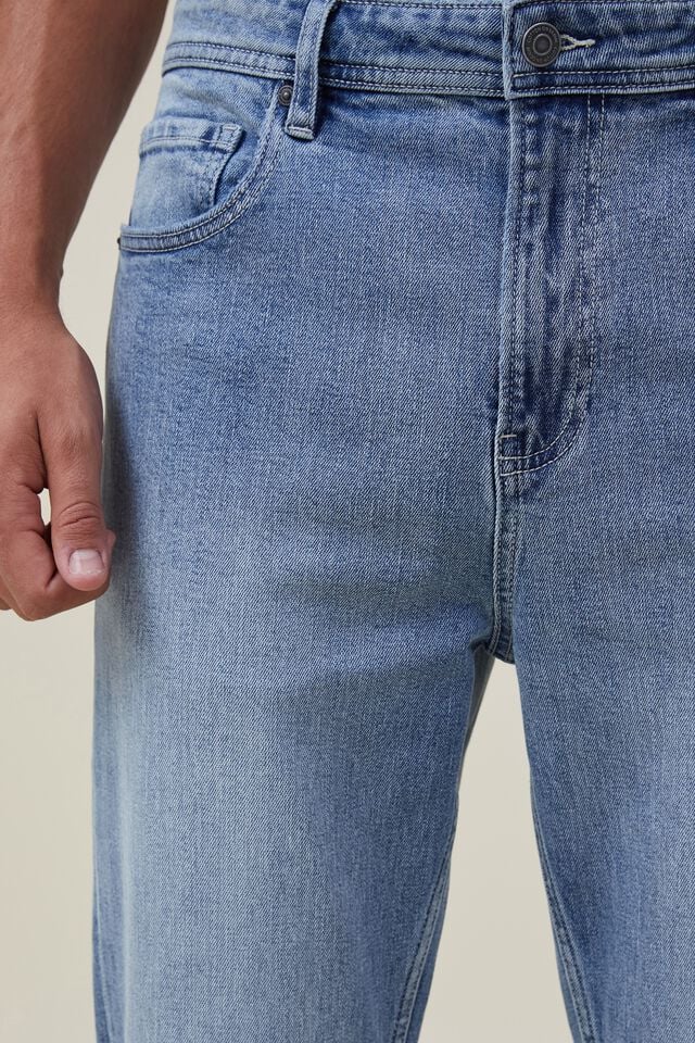 Relaxed Tapered Jean, GARAGE BLUE