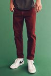 Relaxed Tapered Jean, RED CARMINE - alternate image 1