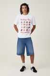 Mtv X Rolling Stones Loose Fit T-Shirt, LCN BRA WHITE/MULTI LOGO - alternate image 2