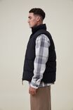 Recycled Puffer Vest, BLACK - alternate image 5