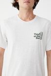 Tbar Art T-Shirt, WHITE MARLE/BAR FLIES