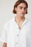 Palma Short Sleeve Shirt, WHITE - alternate image 4