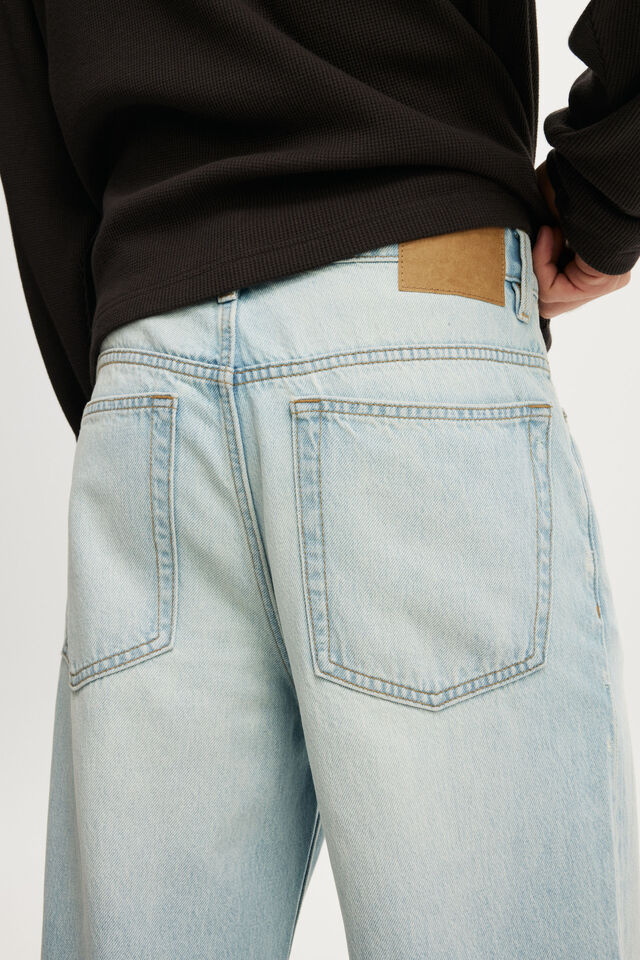 Relaxed Wide Jean, SEATTLE BLUE