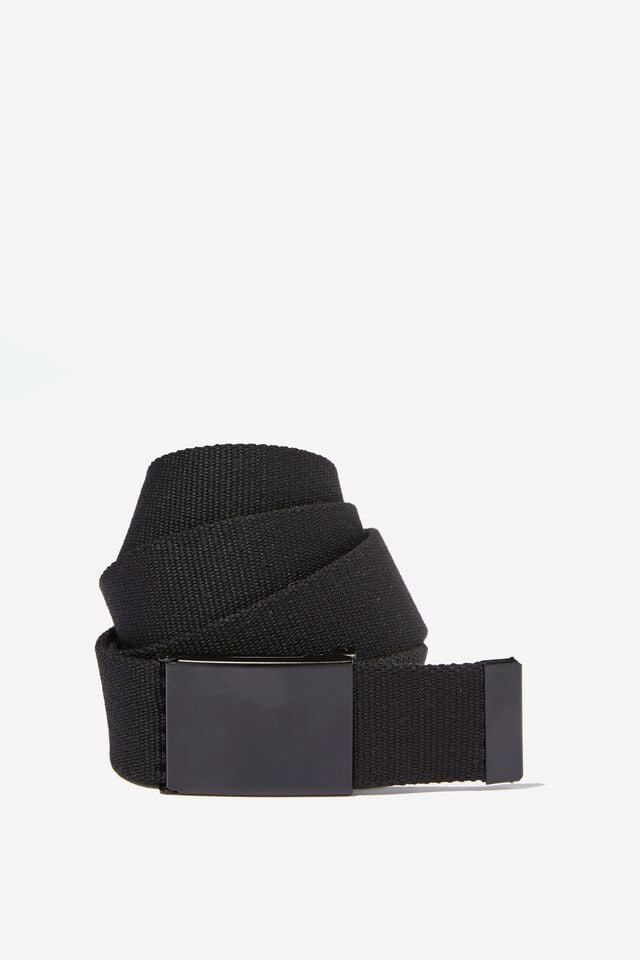 Clip Belt, BLACK/MATTE BLACK