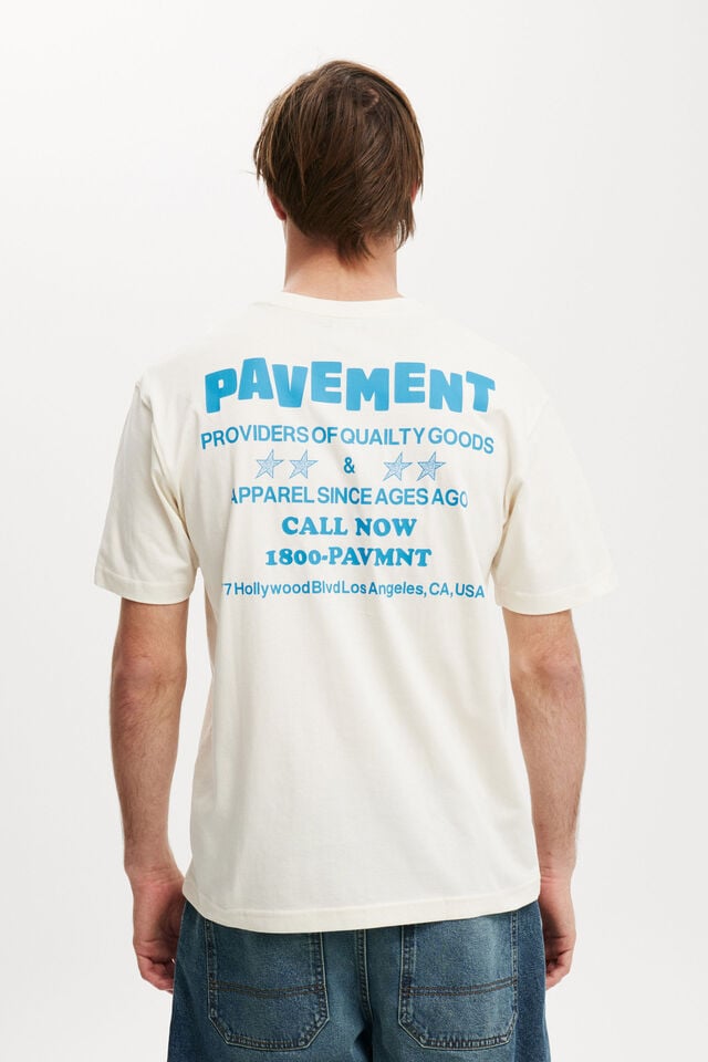 Loose Fit Art T-Shirt, CREAM PUFF /PAVEMENT GOODS