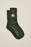 Special Edition Sock, LCN BRA PINE NEEDLE GREEN/DOUBLE UP - alternate image 1