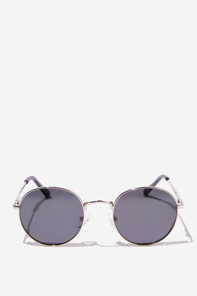 Bellbrae Polarized Sunglasses, SILVER/MATTE BLACK/SMOKE