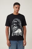 Loose Fit Music T-Shirt, LCN MT BLACK/EAZY E - AIRBRUSH - alternate image 1
