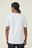 Active Nba Logo T-Shirt, LCN NBA WHITE MARLE / CHARLOTTE HORNETS - alternate image 3