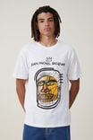 Basquiat Loose Fit T-Shirt, LCN BSQ WHITE/ALERT - alternate image 1