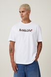 Loose Fit Art T-Shirt, WHITE / HUMAN NATURE - alternate image 1