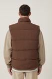 Recycled Puffer Vest, CHOCOLATE - alternate image 3