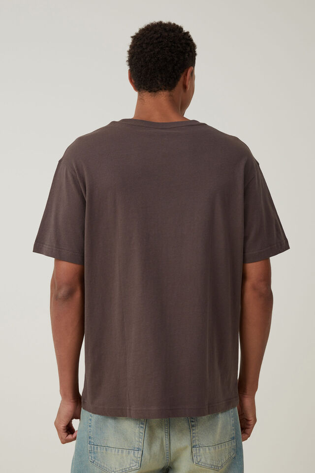 Camiseta - Organic Loose Fit T-Shirt, ASHEN BROWN