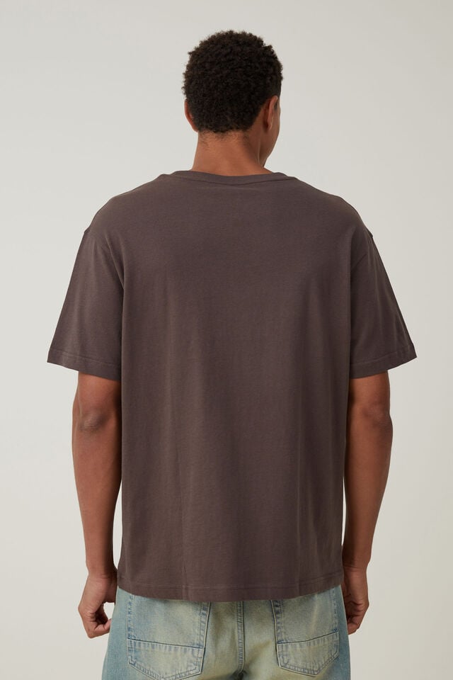 Organic Loose Fit T-Shirt, ASHEN BROWN