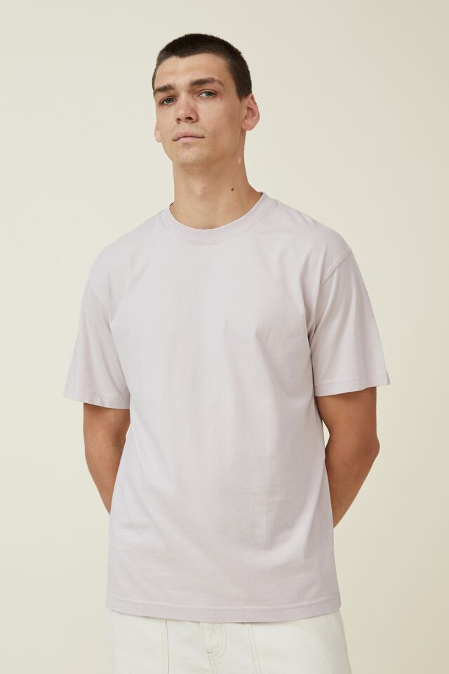 Organic Loose Fit T-Shirt, ICED LILAC