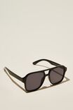 Óculos de Sol - The Law Sunglasses, BLACK/BLACK SMOKE - vista alternativa 2