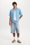 Cabana Short Sleeve Shirt, CORNFLOWER FLORAL - alternate image 2