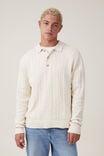 Rugby Knit, CREAM - alternate image 1