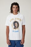 Premium Loose Fit Music T-Shirt, LCN BRA VINTAGE WHITE/DR. DRE-THE CHRONIC - alternate image 1