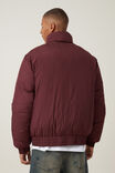 Recycled Puffer Relaxed Bomber, CRANBERRY - alternate image 3