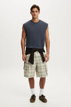 Cropped Fit Muscle, DENIM BLUE - example image 2