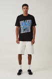 Orlando Magic Nba Loose Fit T-Shirt, LCN NBA BLACK/MAGIC-VINTAGE COURT - alternate image 2