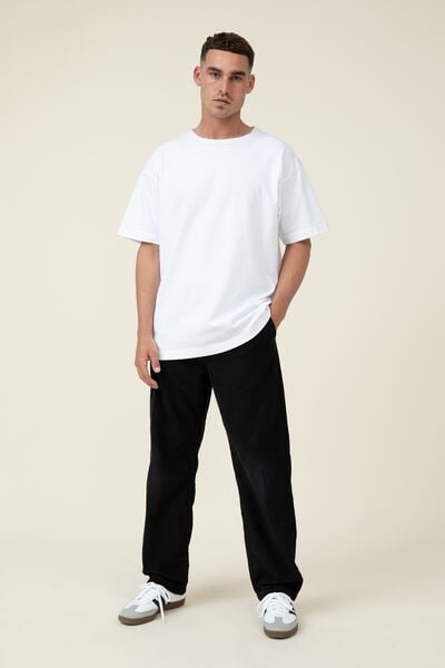 Loose Fit Pant, WASHED BLACK CORD