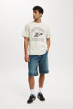 Loose Fit Music T-Shirt, LCN MT BONE/WU-TANG - KILLA BEEZ ARCH - alternate image 2