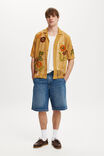 Freemont Short Sleeve Shirt, SUNSHINE GARDEN - alternate image 2