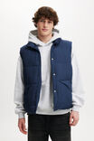 Vermont Puffer Vest, NAVY - alternate image 1