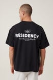 Box Fit Text T-Shirt, BLACK/RESIDENCY NYC - alternate image 3