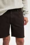 Slim Denim Short, DARK CHOCOLATE - alternate image 4